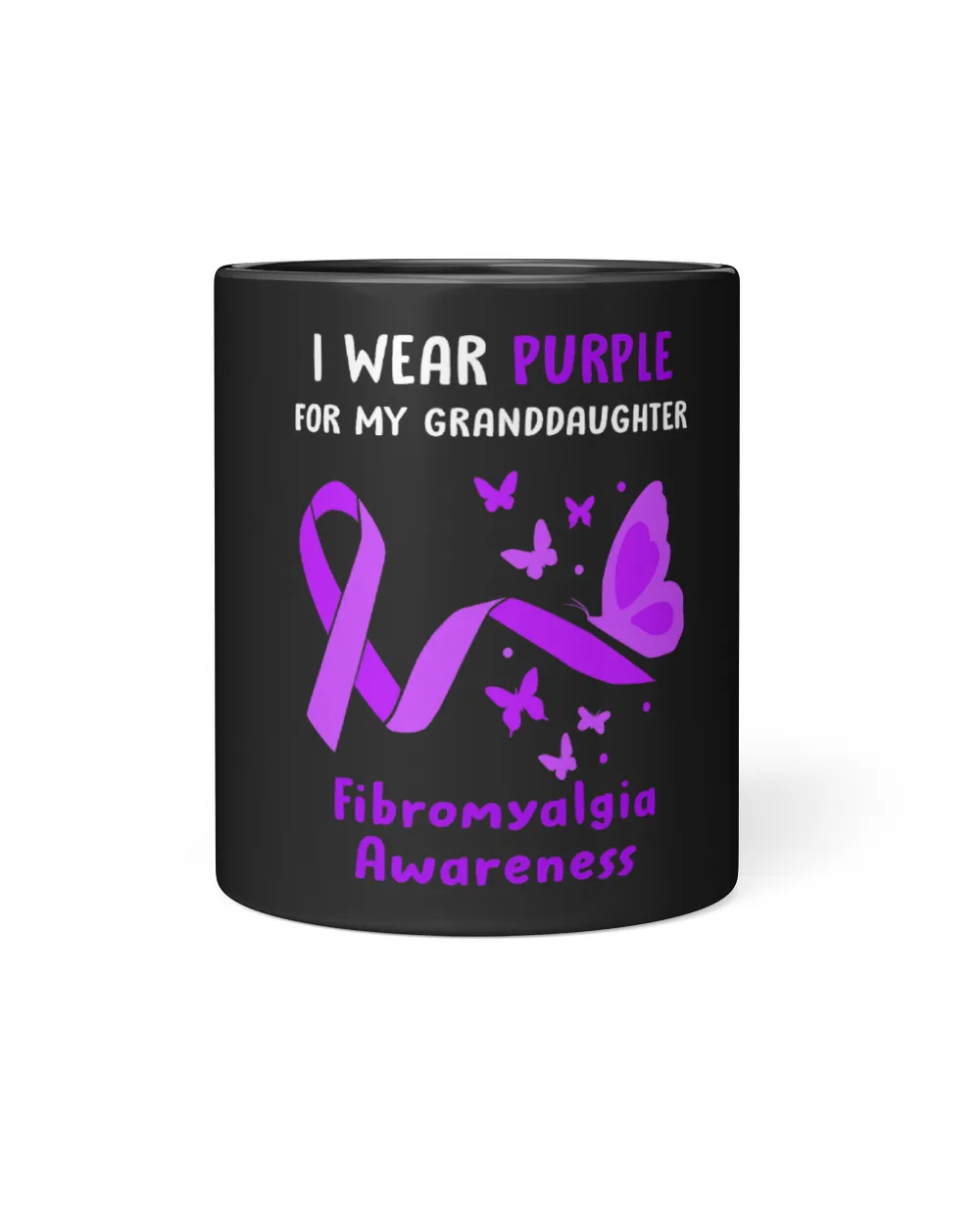 I Wear Purple for My Granddaughter Fibromyalgia Awareness 2