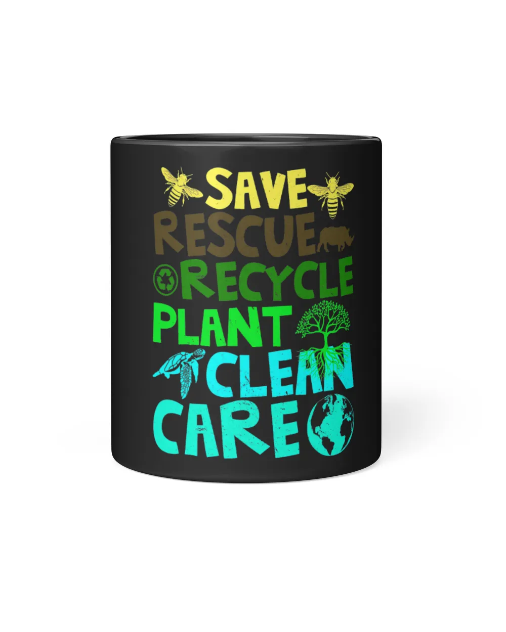 Save Bees Rescue Animals Recycle Plastics Earth Day