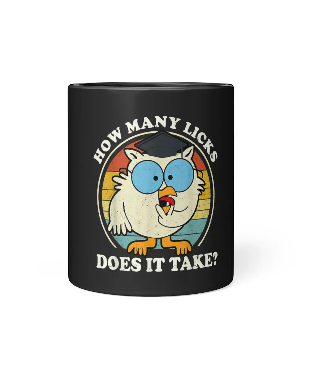 Funny Owl How Many Licks Does It Take