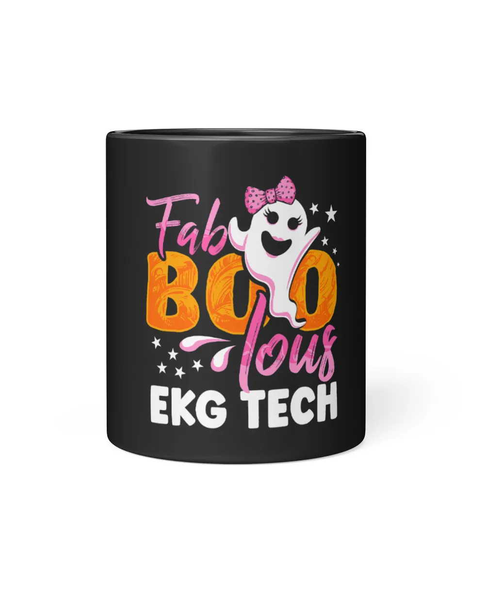 EKG Tech Halloween Womens Fab BOO Lous
