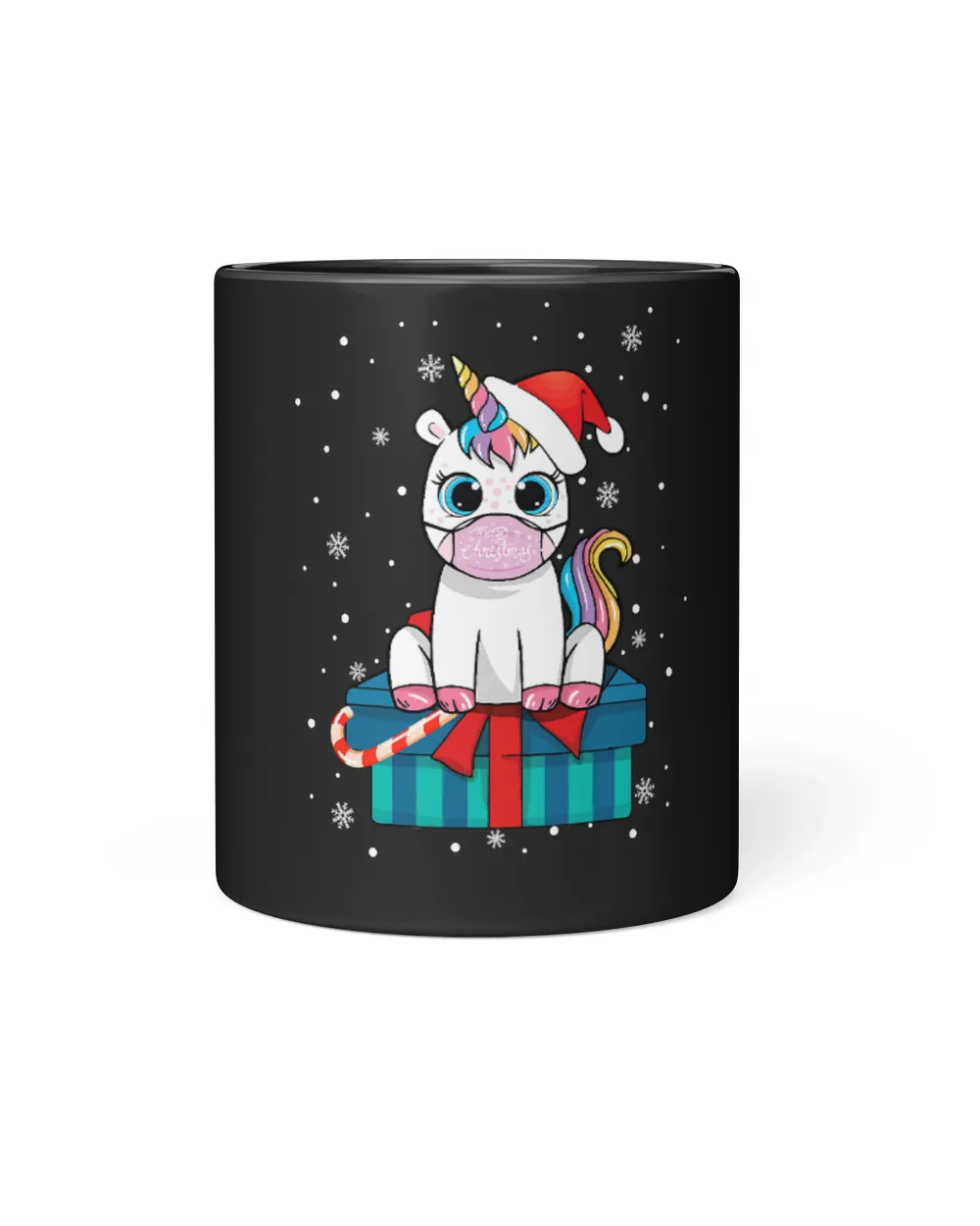 Unicorns Pony Cute Unicorn Rainbow Mask Christmas Distance Funny 0 5