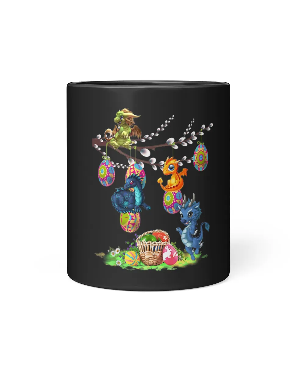 Dragon Animals Dragons Tree Spring Flower Willow Dragon Easter Egg Lover