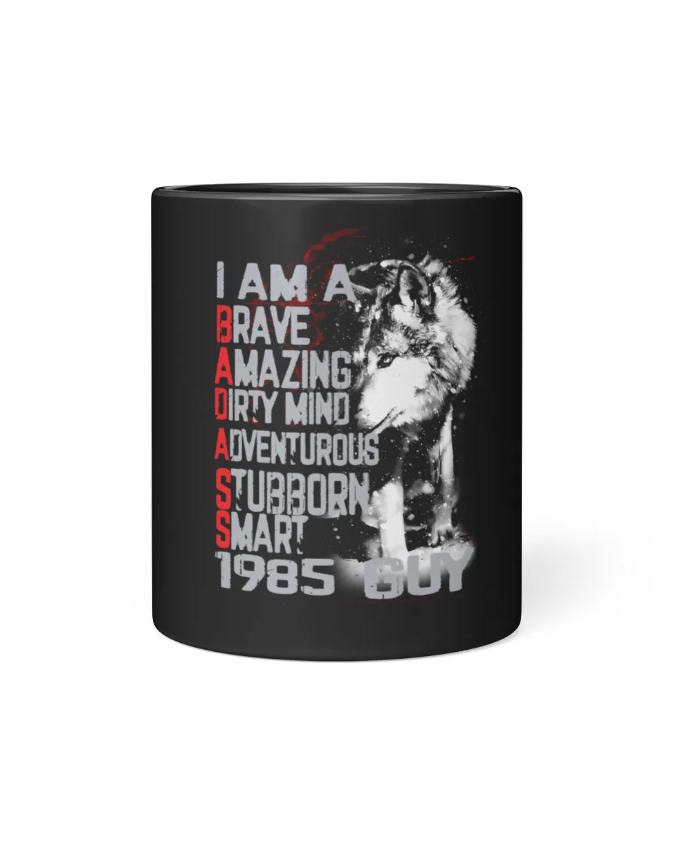 1985 USA46 Black Mug 11oz black 11oz