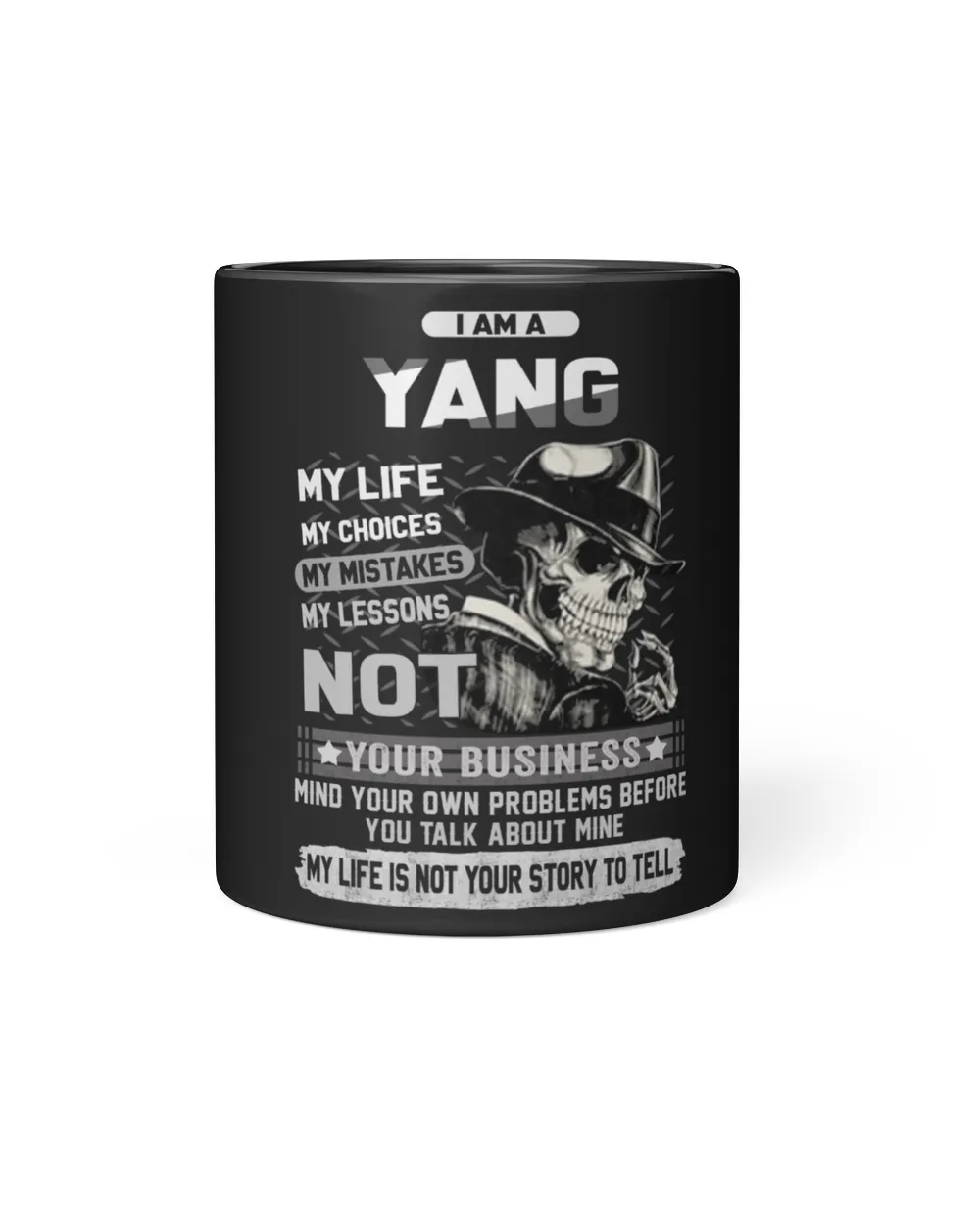 USL-31-Yang Black Mug 11oz black 11oz
