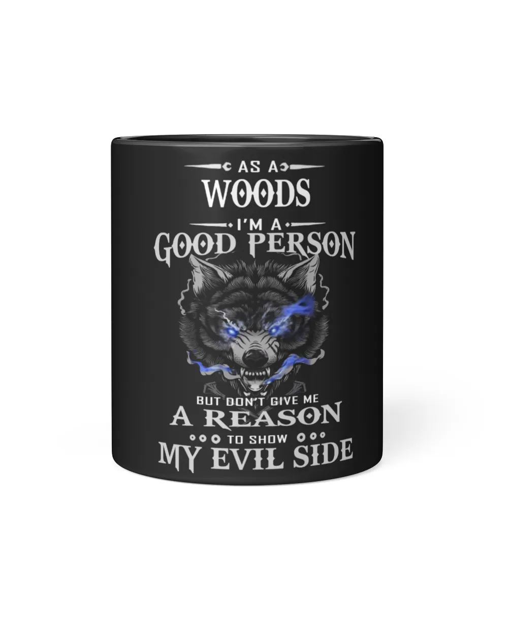 USL-56-Woods Black Mug 11oz black 11oz