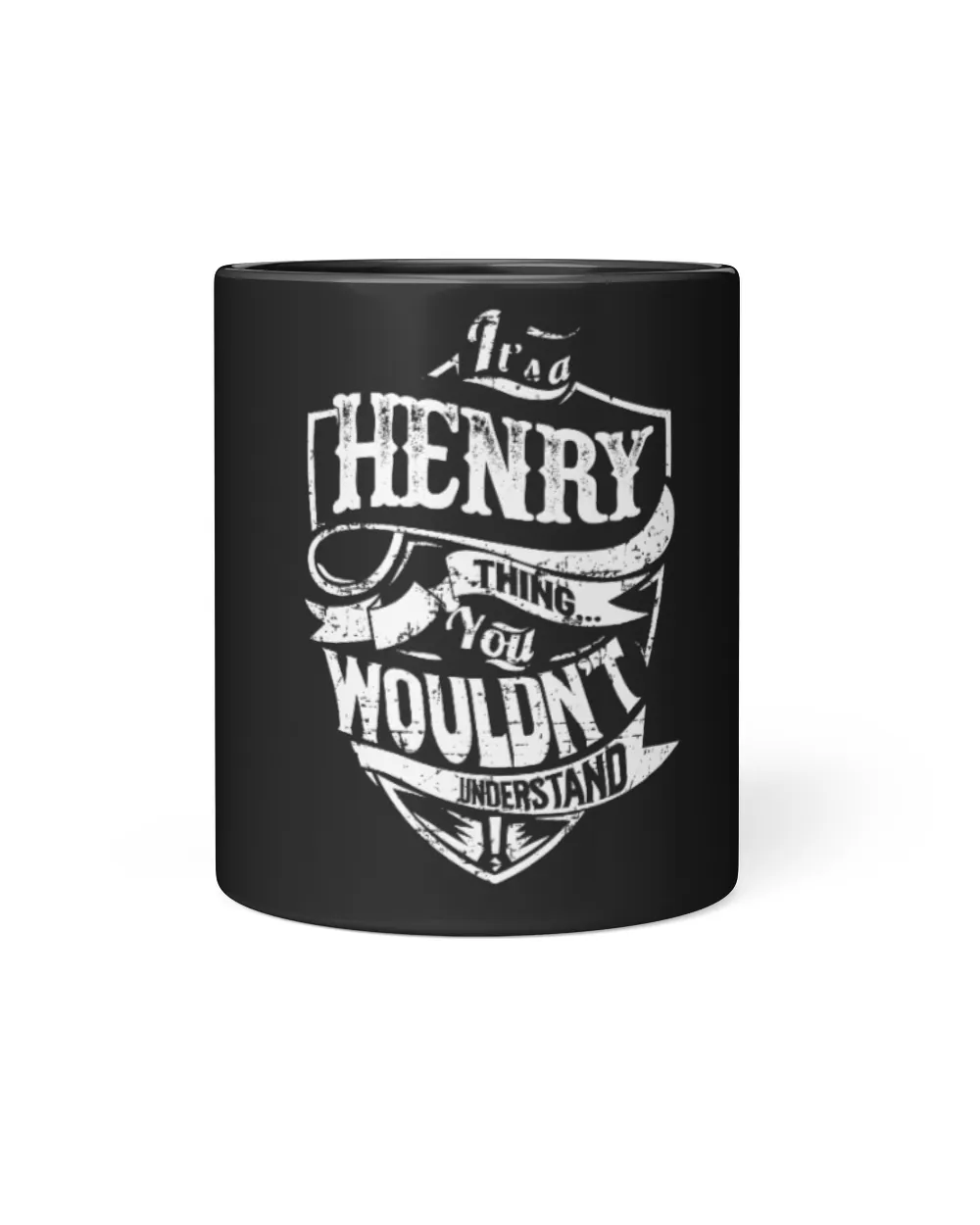 USL-14-Henry Black Mug 11oz black 11oz