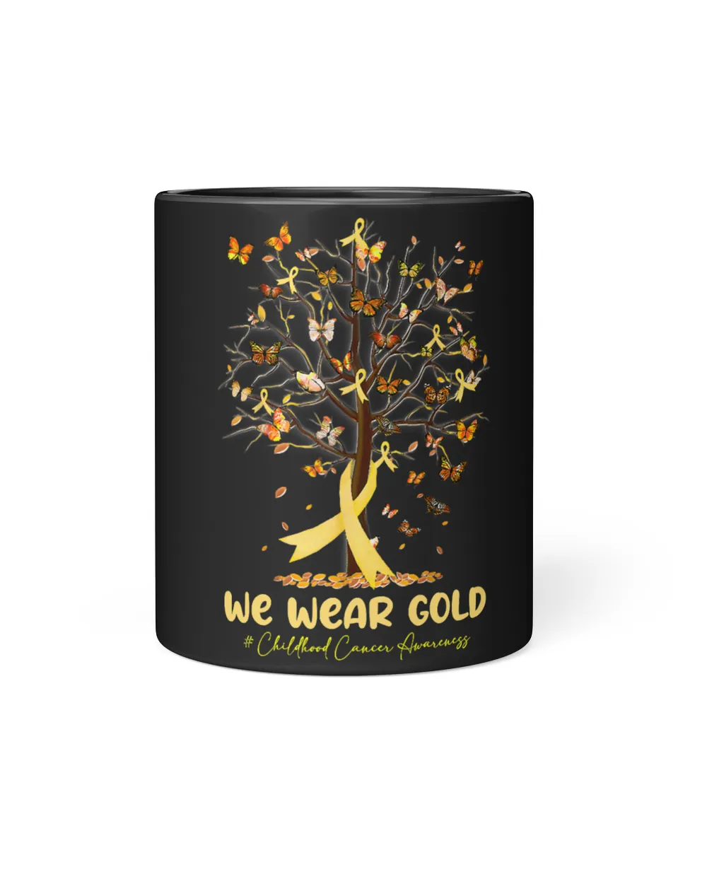 We Wear Gold Tree gold for Childhood Cancer AWARENESS..