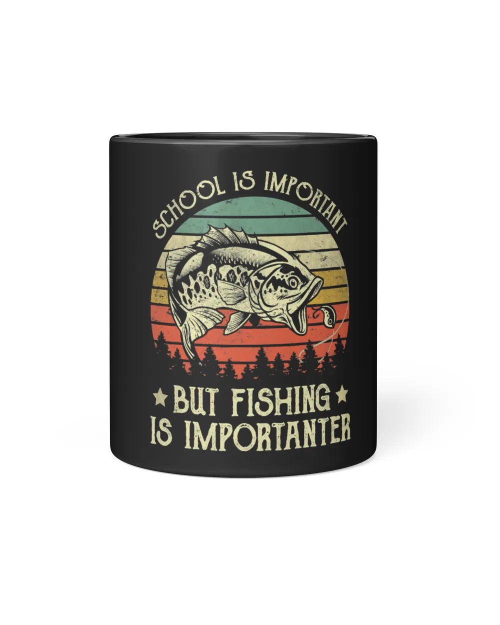 Vintage School Is Important But Fishing Is Importanter