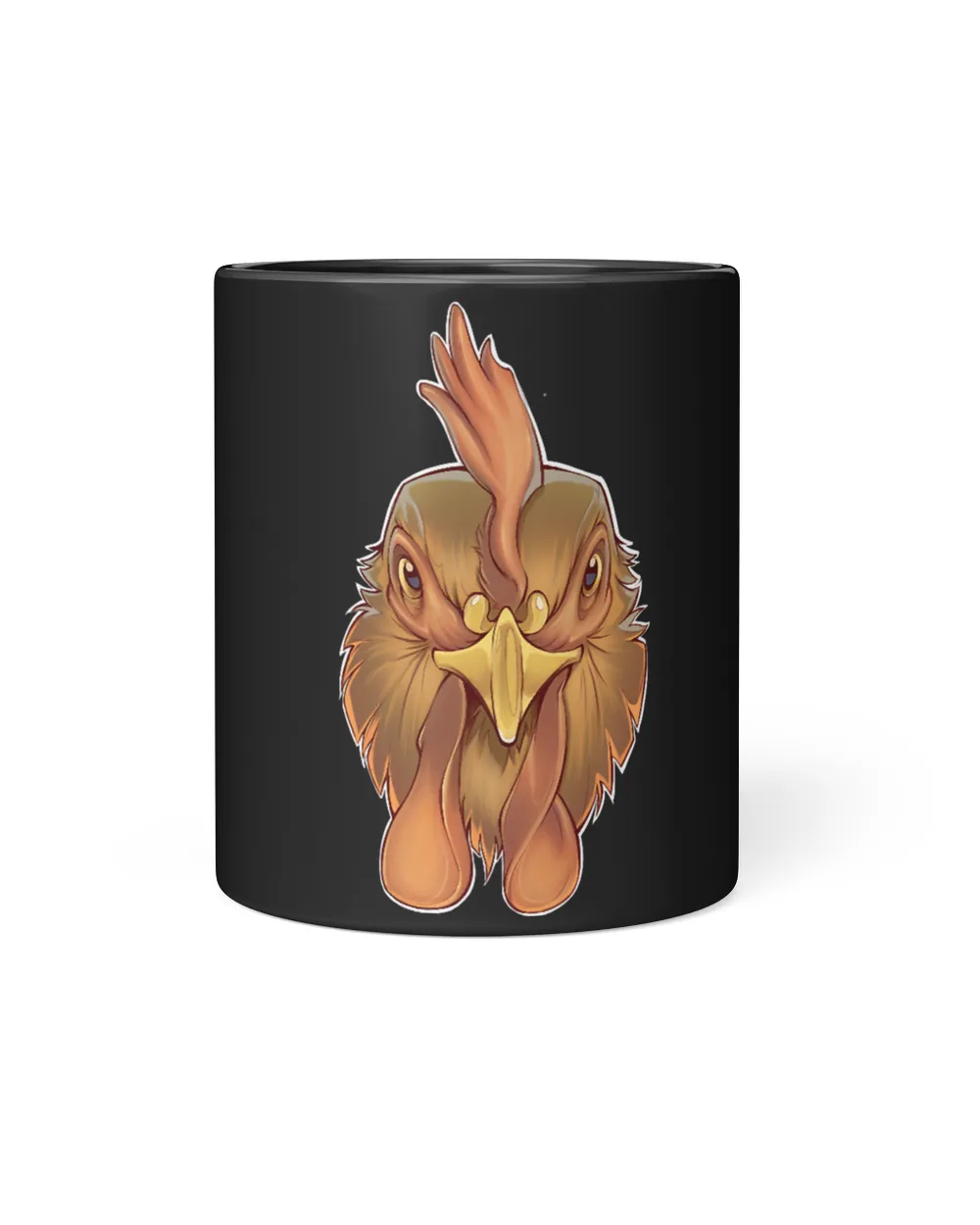 Chicken Rooster Animal Face Poultry Farmer Chicken Lover 464