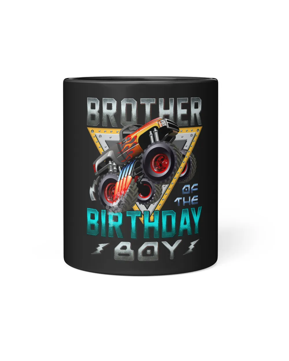 Brother of the Birthday Boy Monster Truck Birthday 190