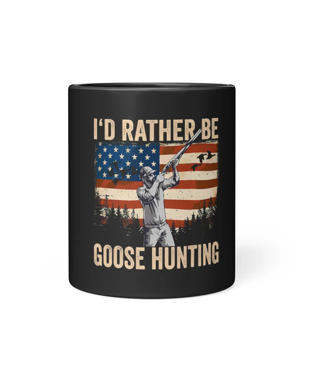 USA Id Rather Be Goose Hunting 72