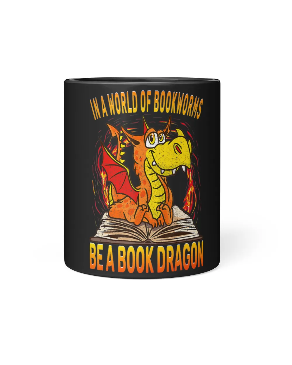 In A World Of Bookworms Be A Book Dragon Book Lover 1