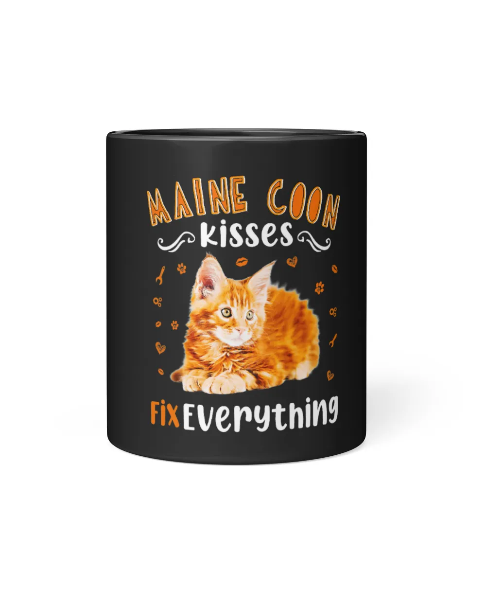 Maine Coon Kisses Fix Everything Cute Maine Coon Cat Lover