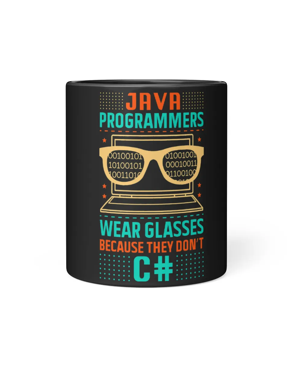Program Developer Software Engineer Programmer Nerd Computer 3 Black Mug 11oz black 11oz