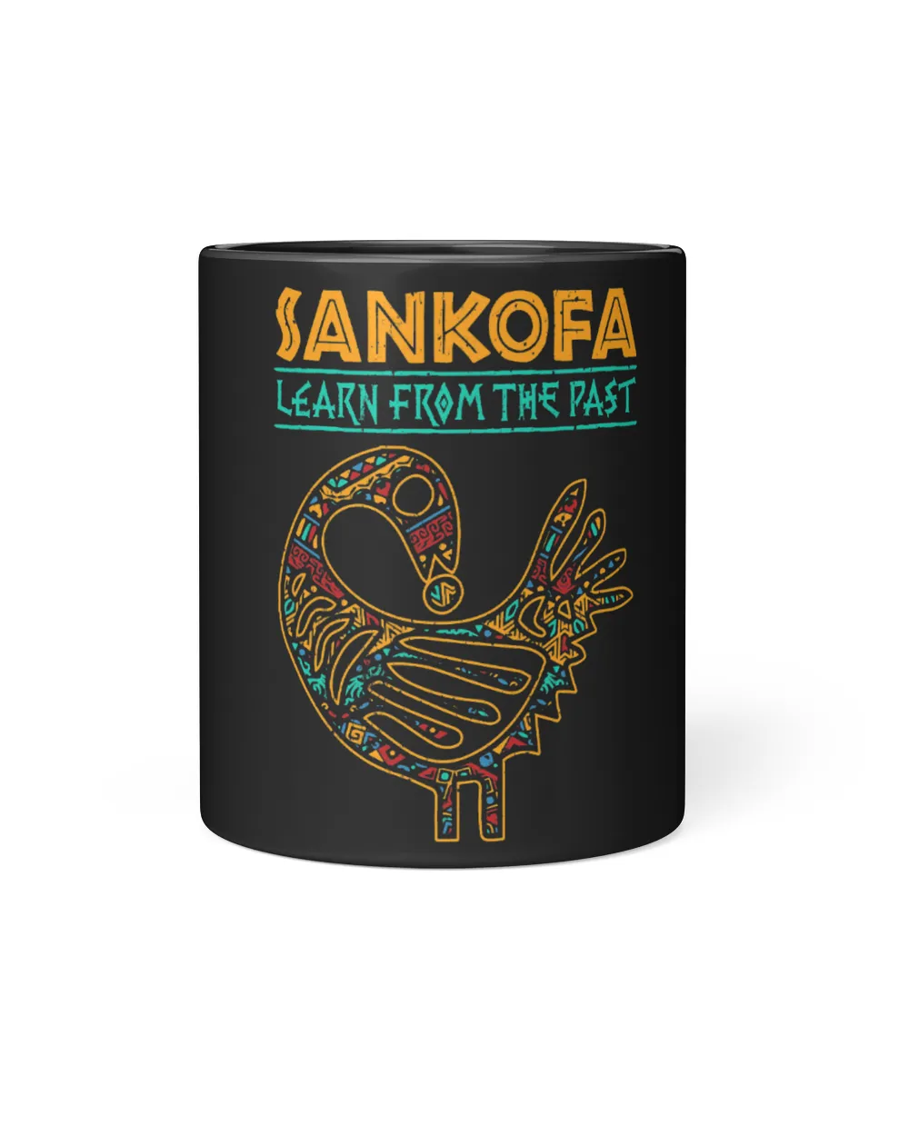 Black History Sankofa African Bird Juneteenth