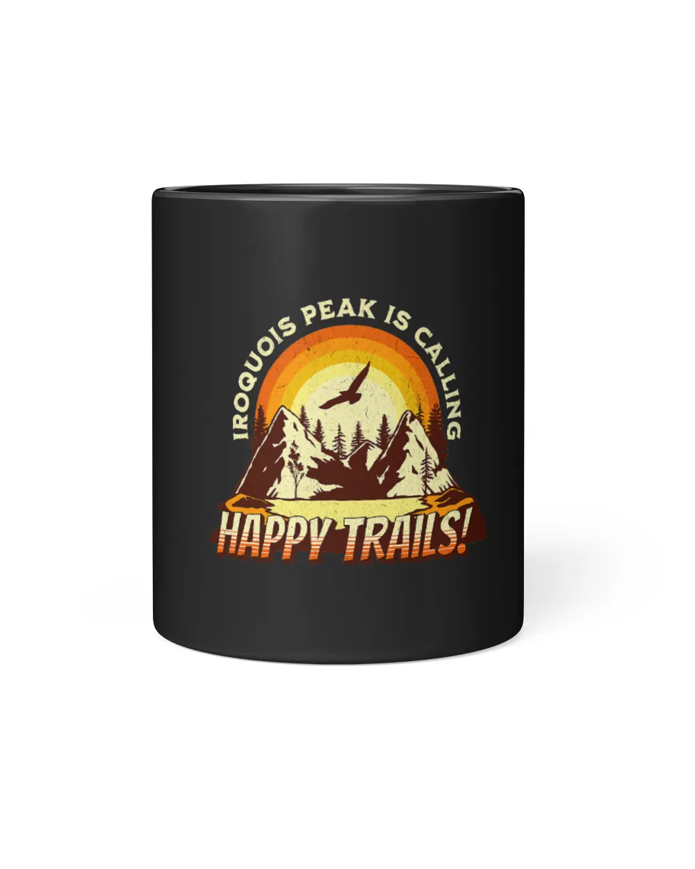 Iroquois Peak Is Calling Trail Hiking New York Hike T Black Mug 11oz black 11oz