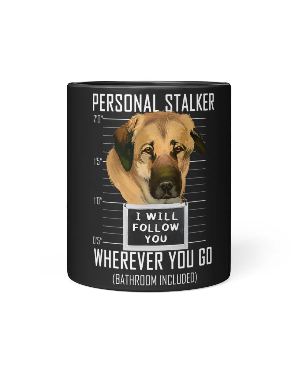 Personal Stalker Dog Kangal I Will Follow You Mugshot 36
