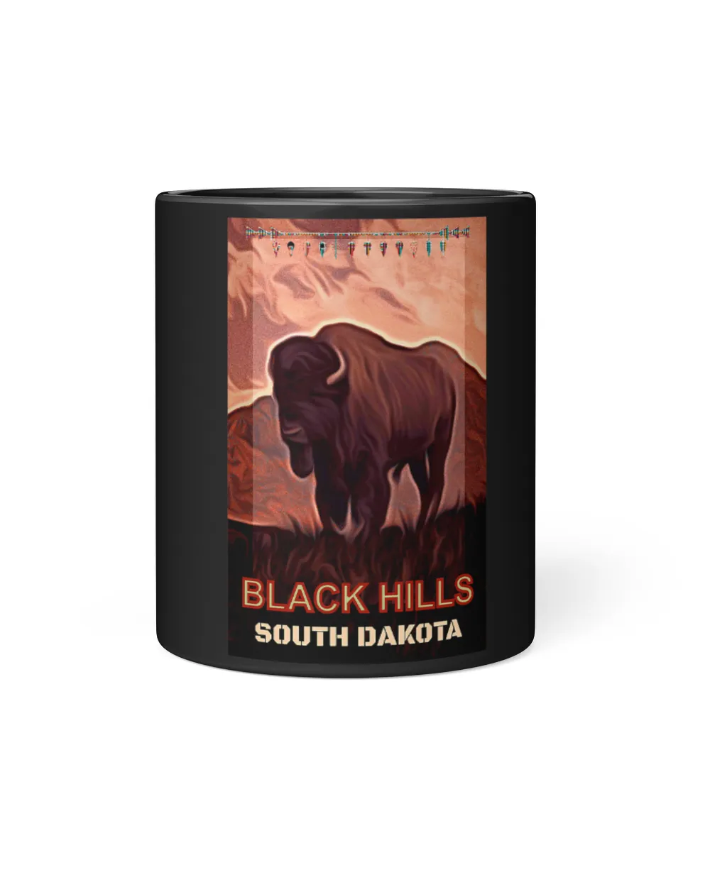 Visit South Dakota Travel Poster See A Buffalo