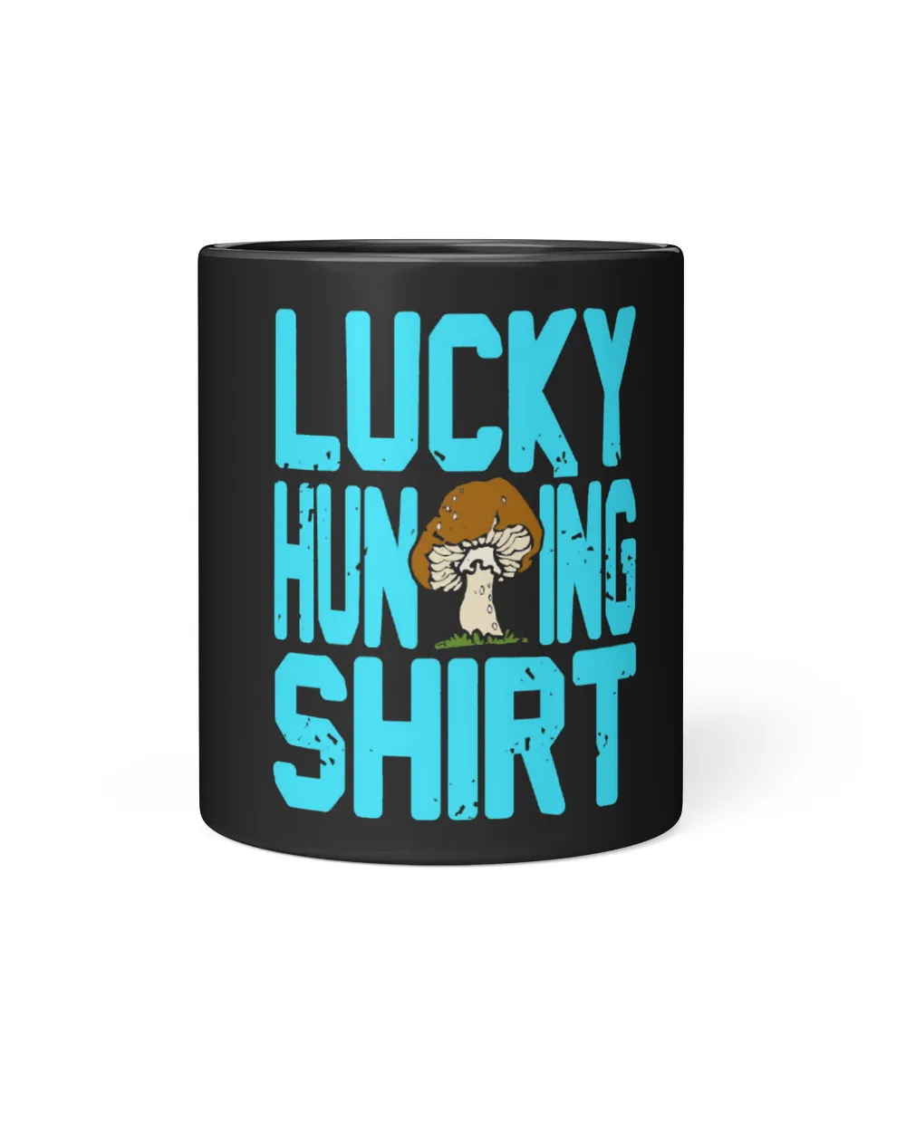 Lucky Hunting Shirt Cool Retro Mushroom Hunting Present