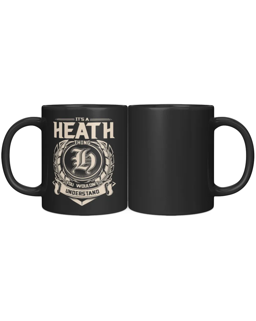 USL-99-Heath Black Mug 11oz black 11oz