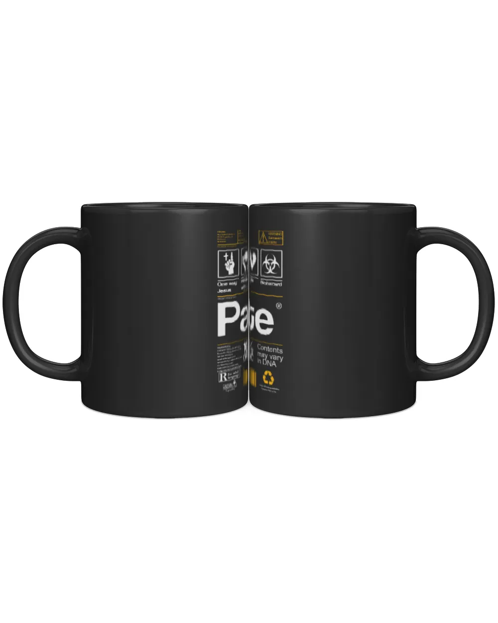 Fbus00549 Pate H52 Black Mug 11oz black 11oz