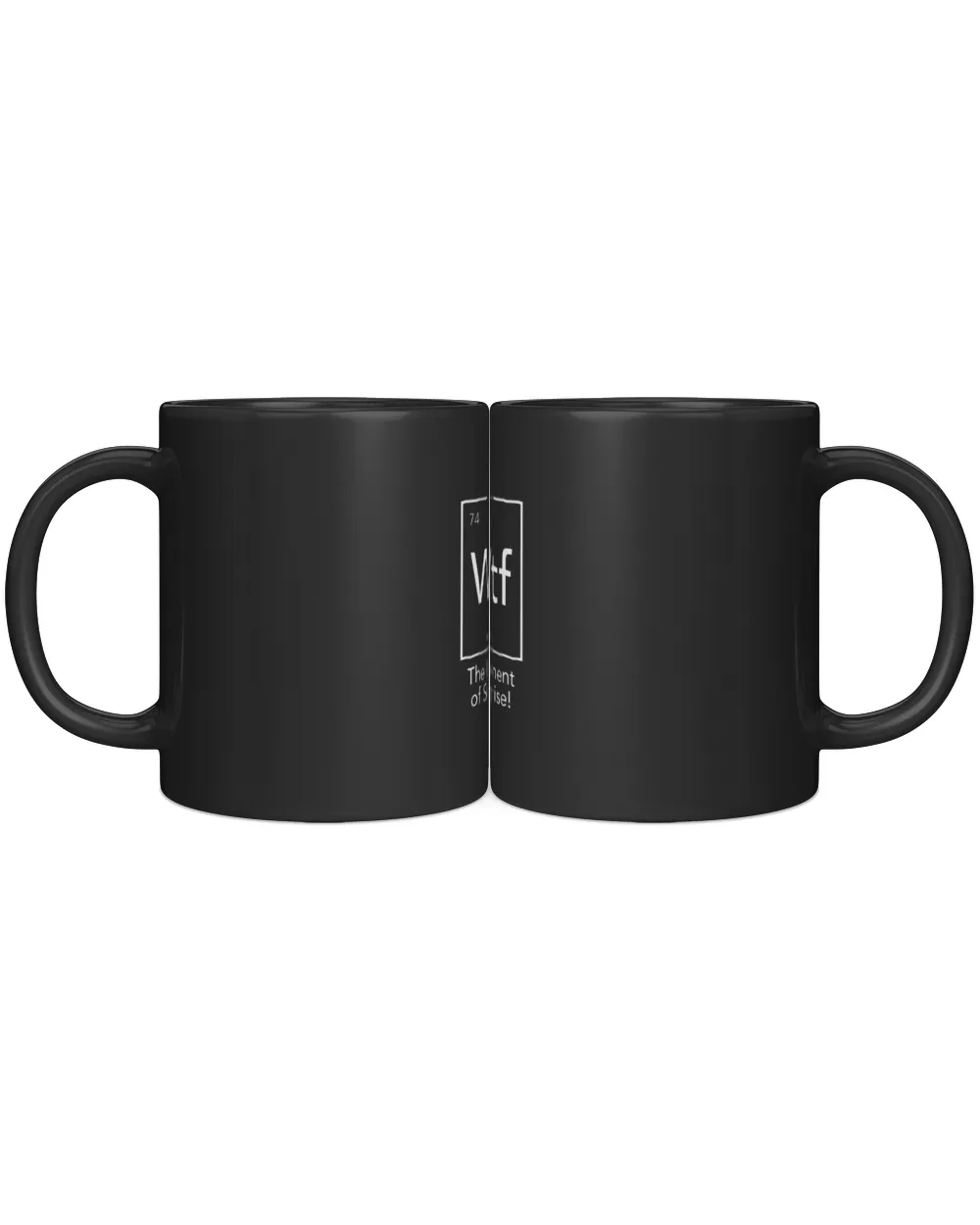 The Element Of Surprise Black Mug 11oz black 11oz