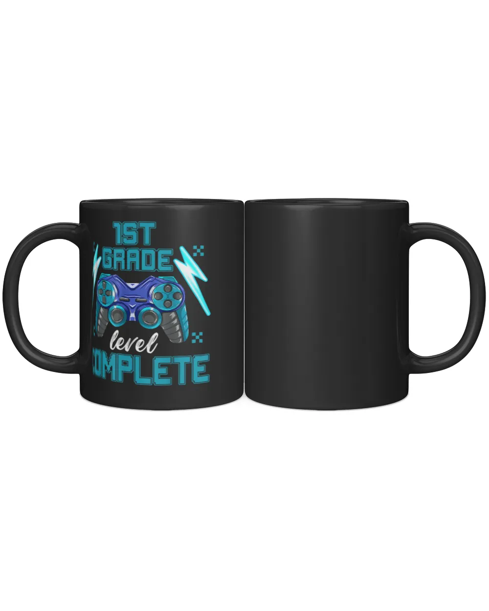 1st Grade Level Complete Video Game Last Day Of School Boys Black Mug 11oz black 11oz