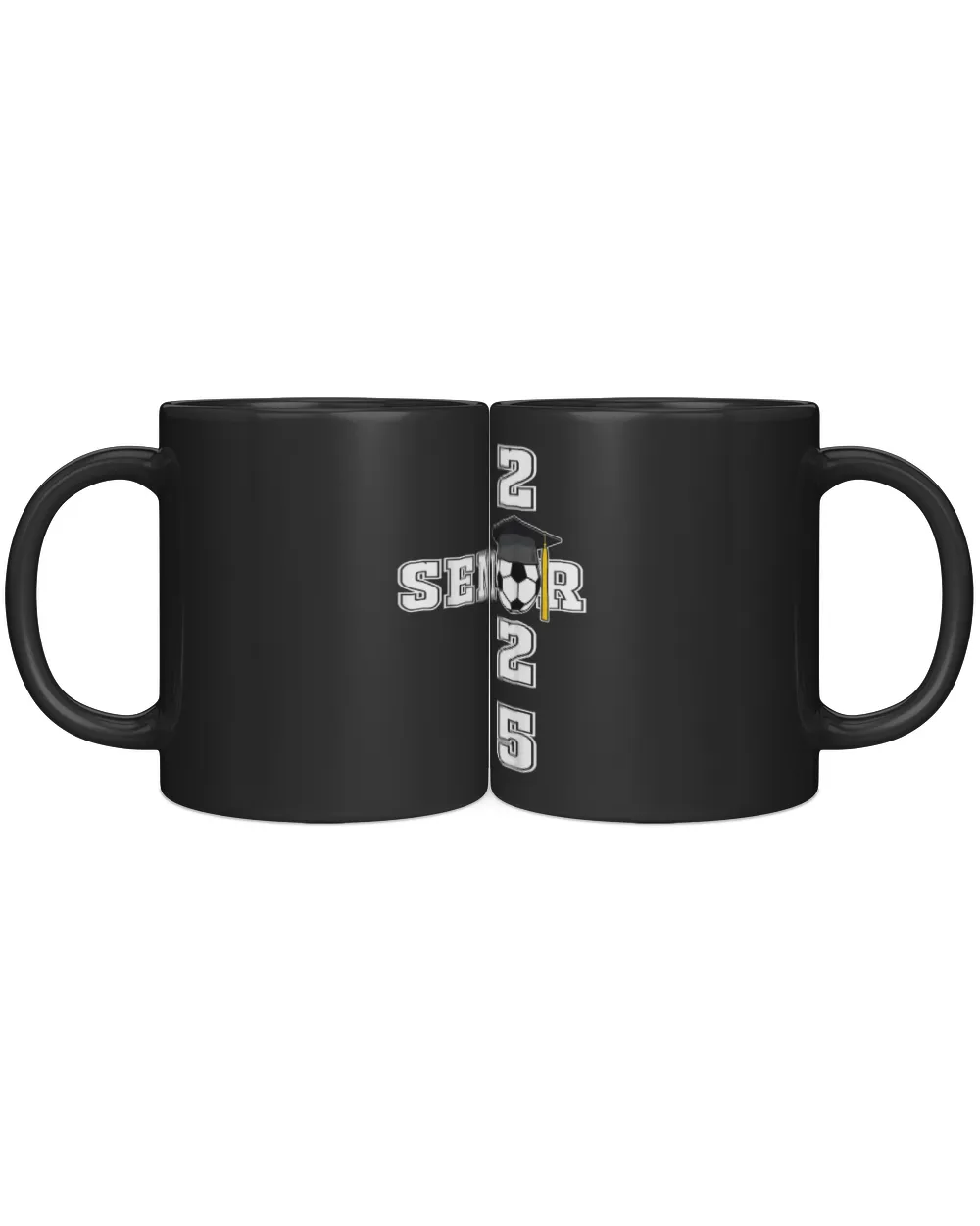Class of 2025 Soccer Senior Gifts  Senior 2025 Soccer Black Mug 11oz black 11oz