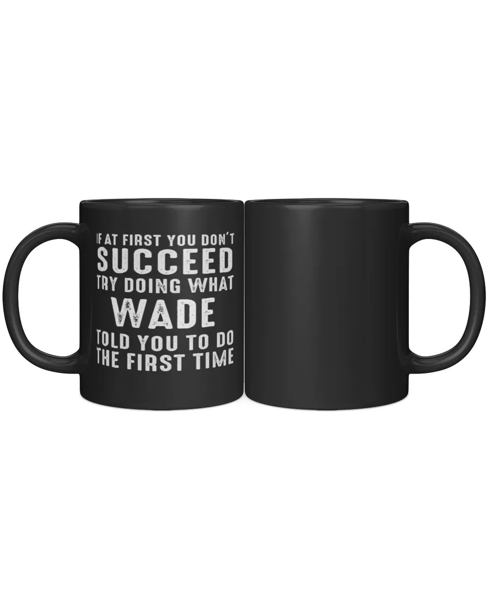 USL-39-Wade Black Mug 11oz black 11oz