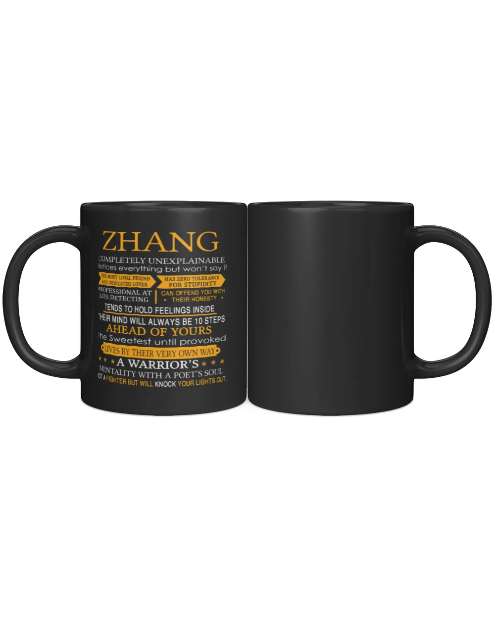 USL-2-Zhang Black Mug 11oz black 11oz