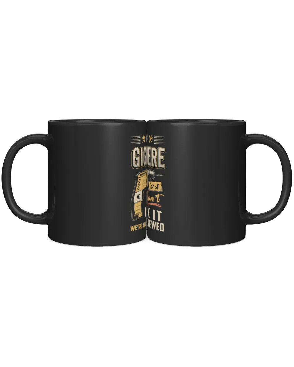 IF GIGUERE CAN'T FIX IT WE'RE ALL SCREWED B3 Black Mug 11oz black 11oz