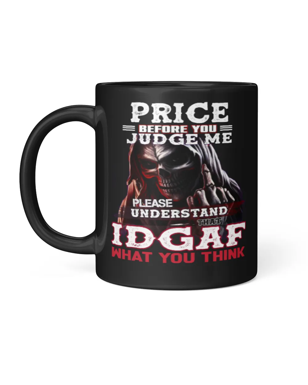 USL-45-Price Black Mug 11oz black 11oz