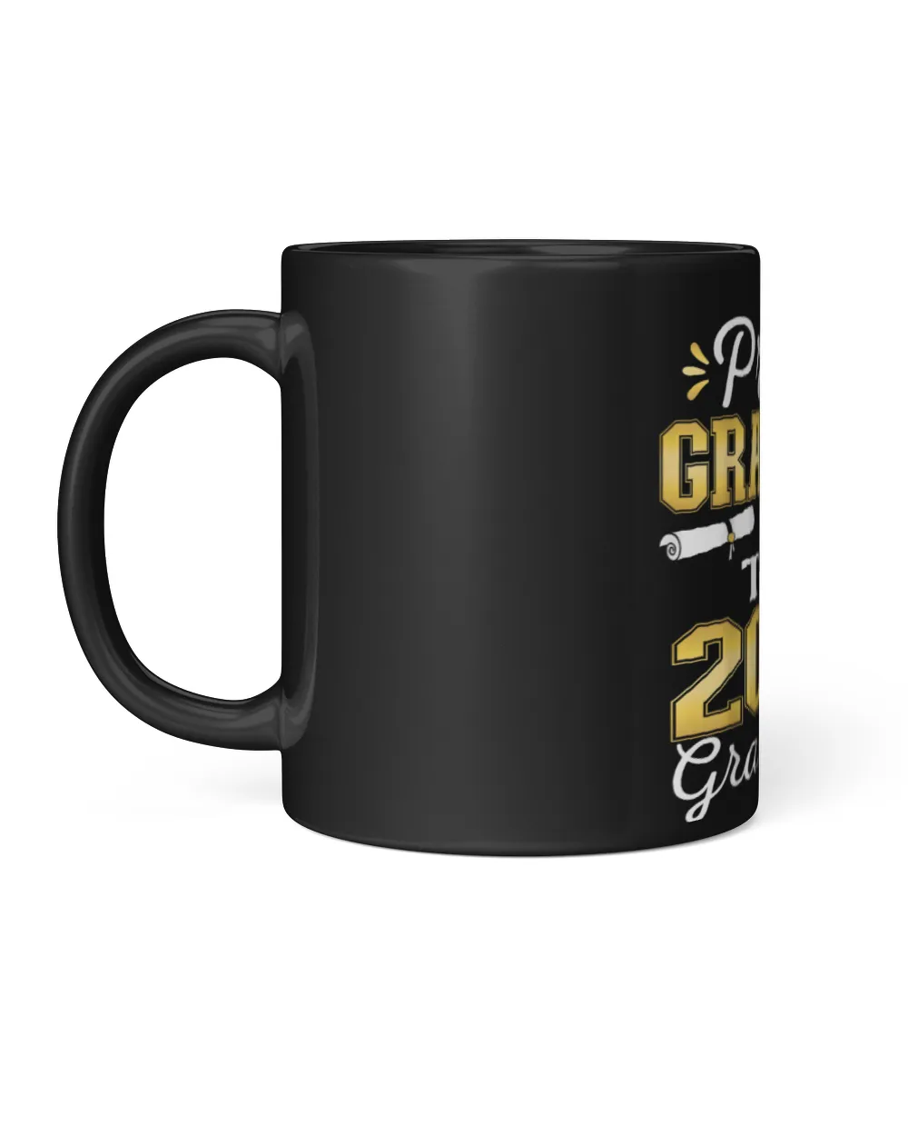 Proud Grandma of Two 2025 Graduates Graduation family Black Mug 11oz black 11oz