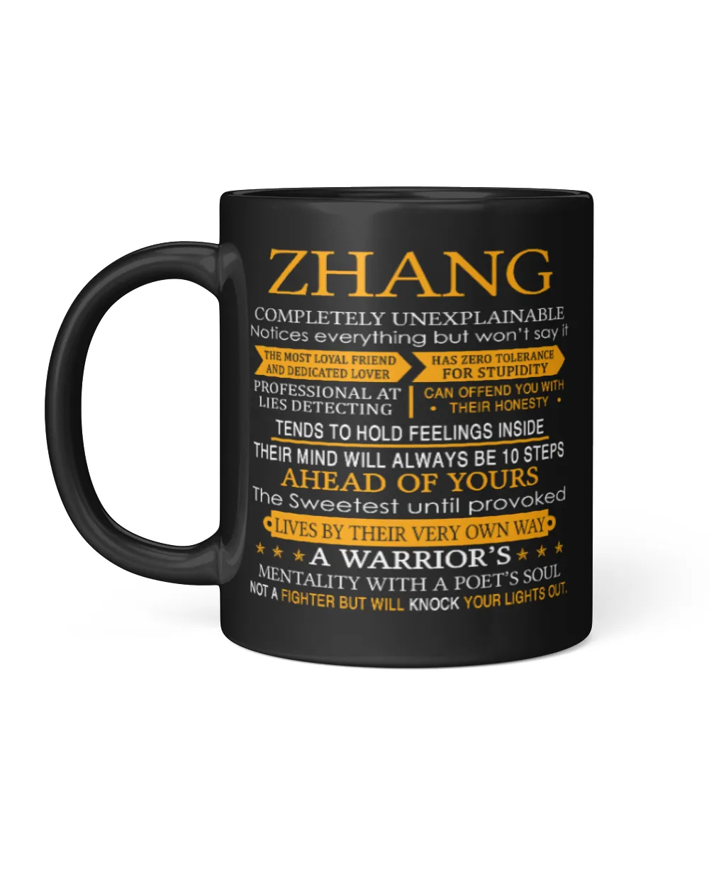 USL-2-Zhang Black Mug 11oz black 11oz