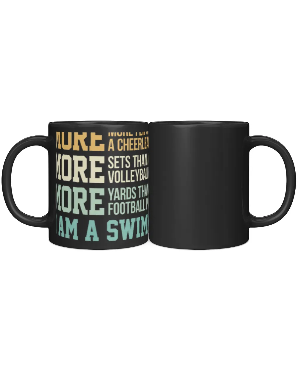 more kicks than a soccer player Black Mug 11oz black 11oz