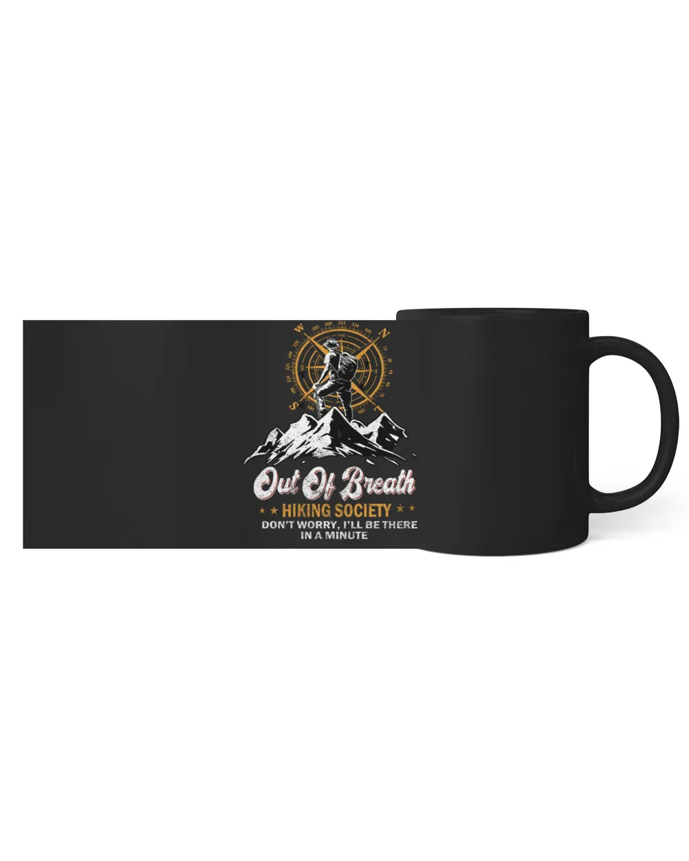 Out Of Breath Hiking Society Mug