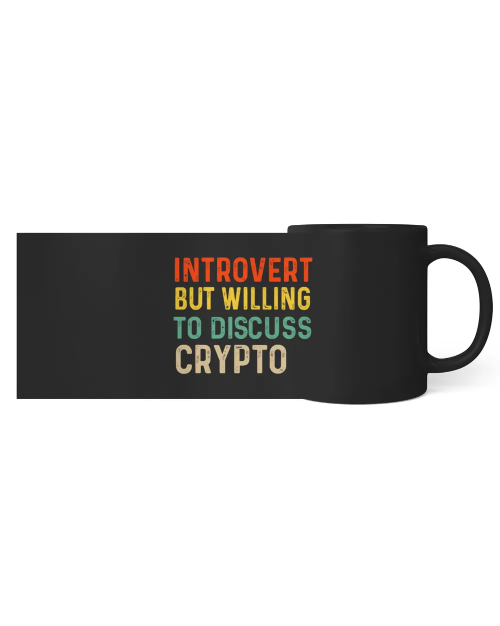 Crypto Hold Investor Millionaire Trader Defi Blockchain Coin 3 Black Mug 11oz black 11oz