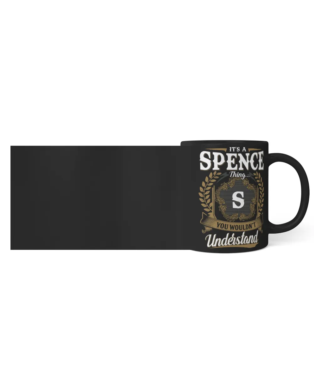 SPENCE Black Mug black 11oz