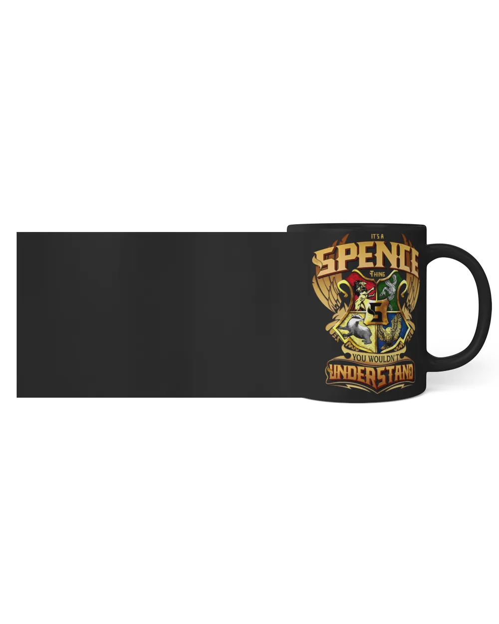 SPENCE Black Mug black 11oz