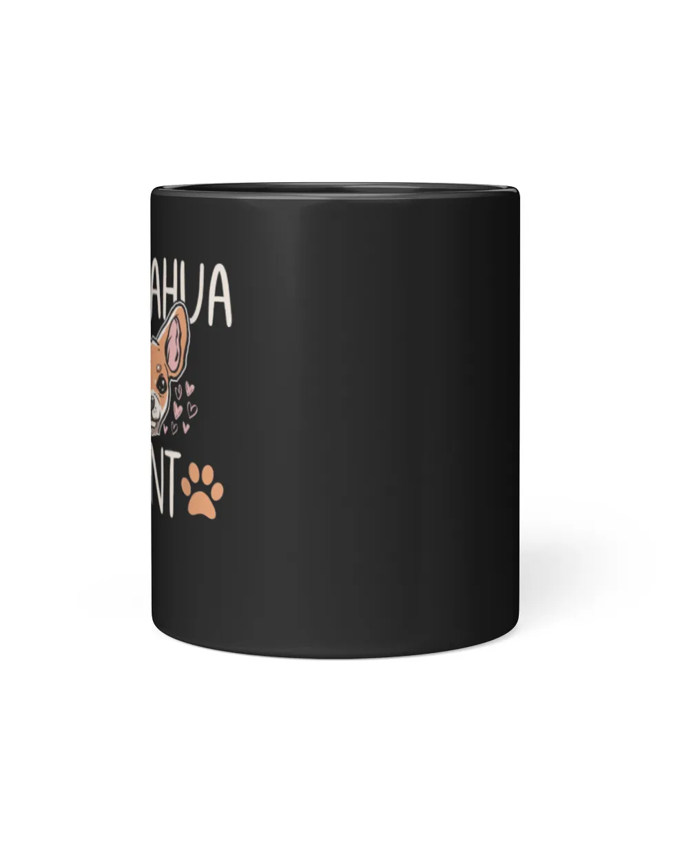 Chihuahua Aunt Love Black Mug 11oz black 11oz