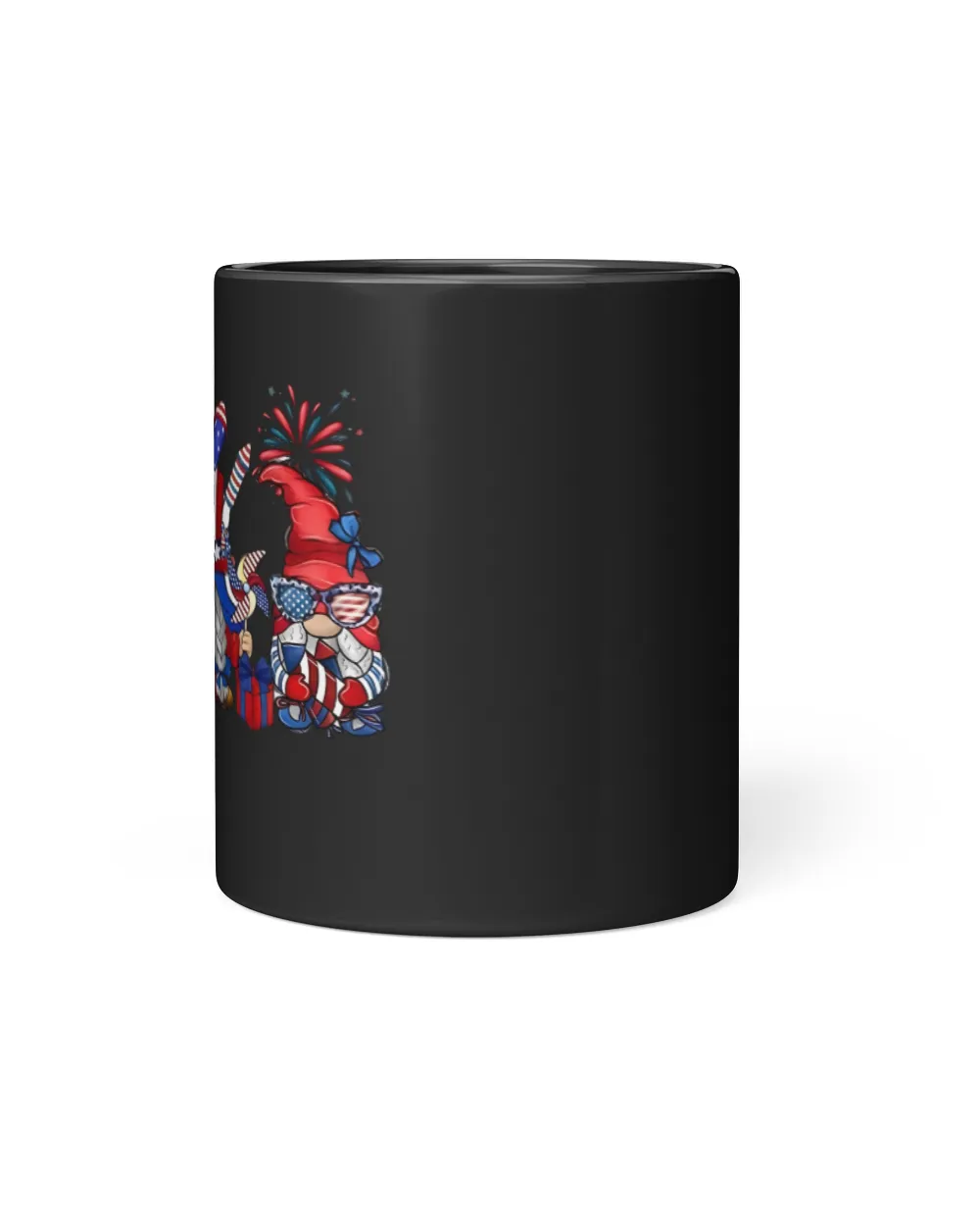 United States Independence Day Black Mug 11oz black 11oz