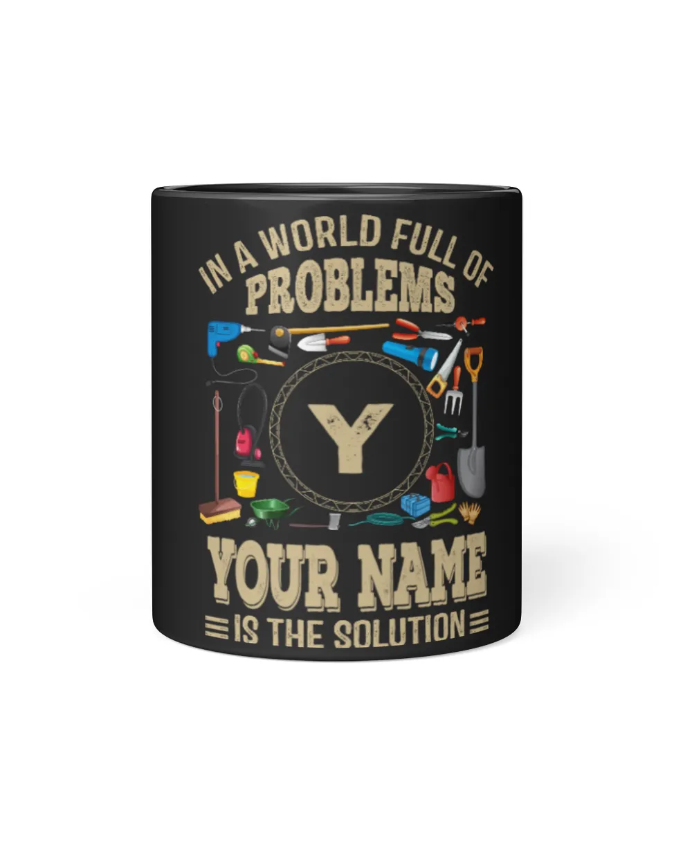 Customize products C6 Black Mug 11oz black 11oz