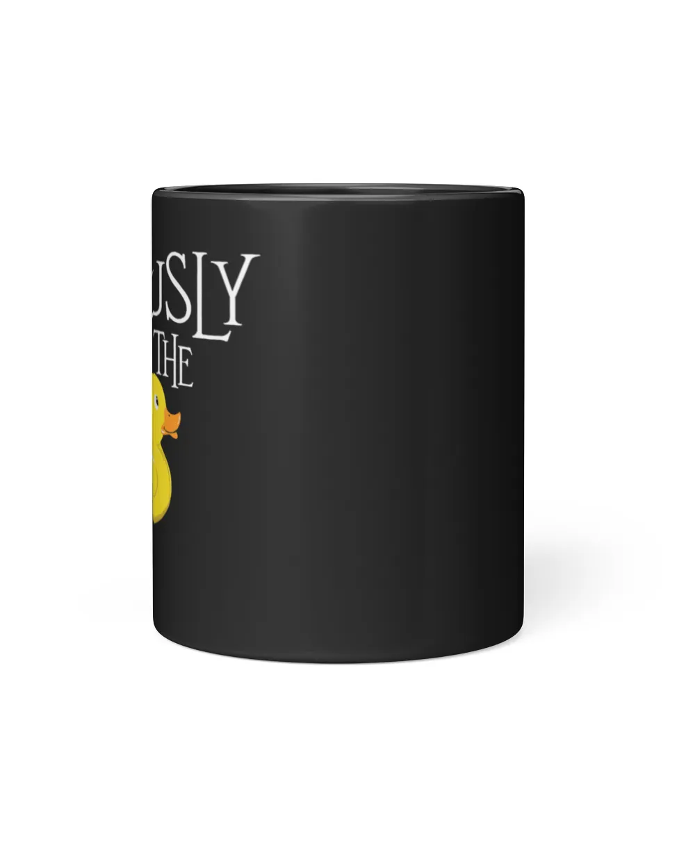 Seriously what the duck Black Mug black 11oz
