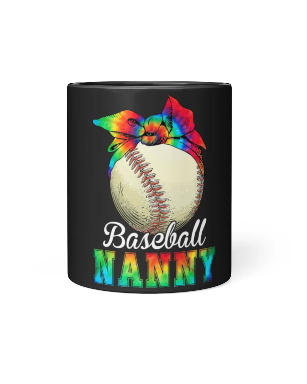 Sport Baseball Womens Baseball Nanny Tie Dye Mothers Day