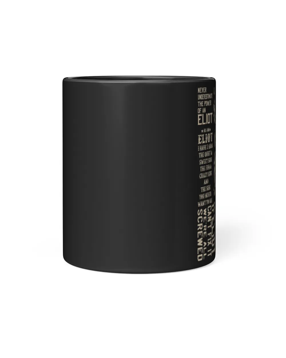 ELIOT Black Mug black 11oz