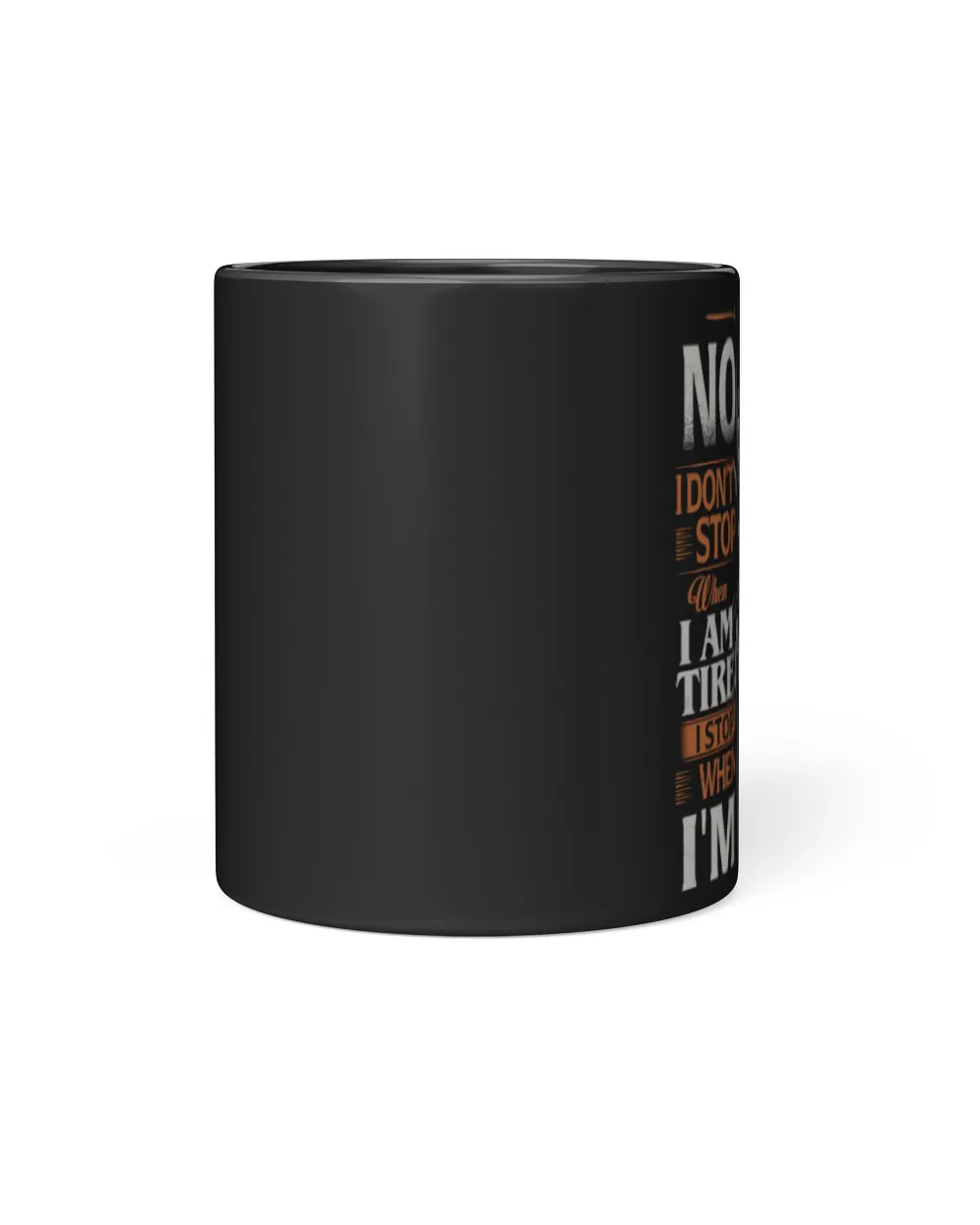 NORVELL Black Mug black 11oz