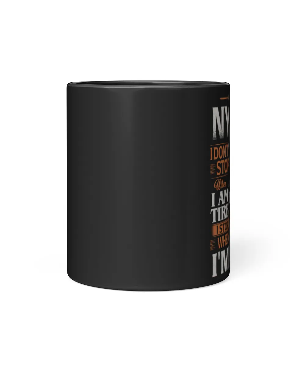 NYBERG Black Mug black 11oz