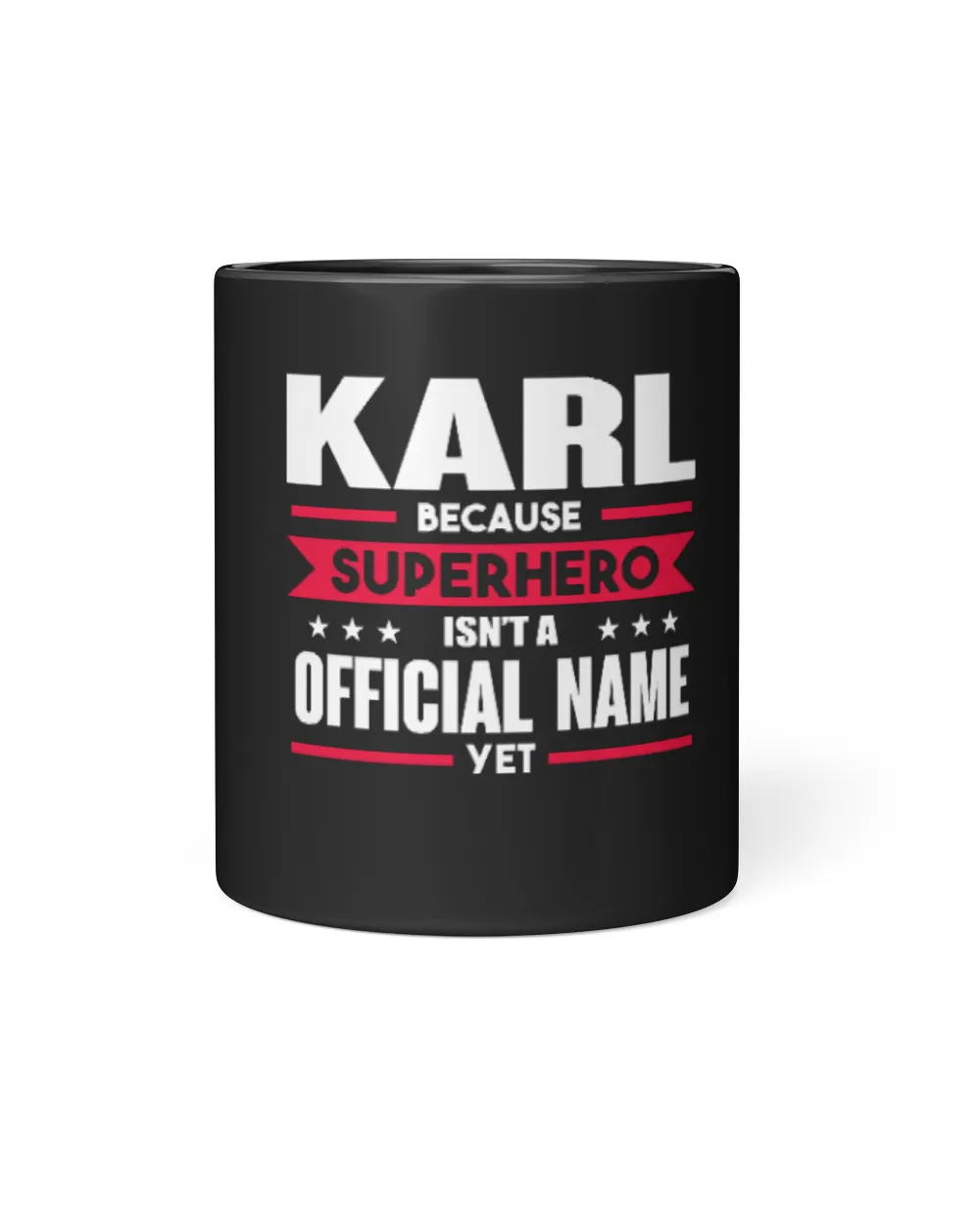 Fbus07669 Karl H46 Black Mug 11oz black 11oz