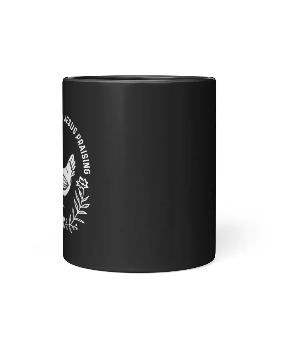 Chicken Raising & Jesus Praising Tank Top Black Mug 11oz black 11oz