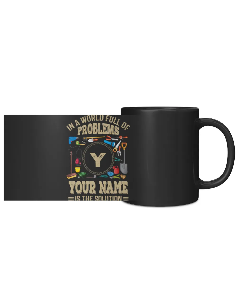 Customize products C6 Black Mug 11oz black 11oz